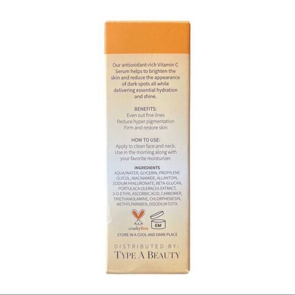 Type A Beauty Concentrated Vitamin C Serum • NIB - Picture 3 of 5